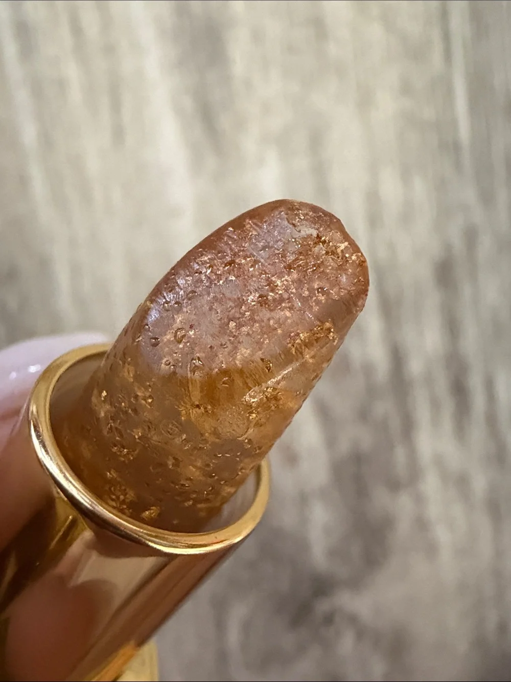 Tom Ford Gold Crystal lip blush, ph activated $64 retail